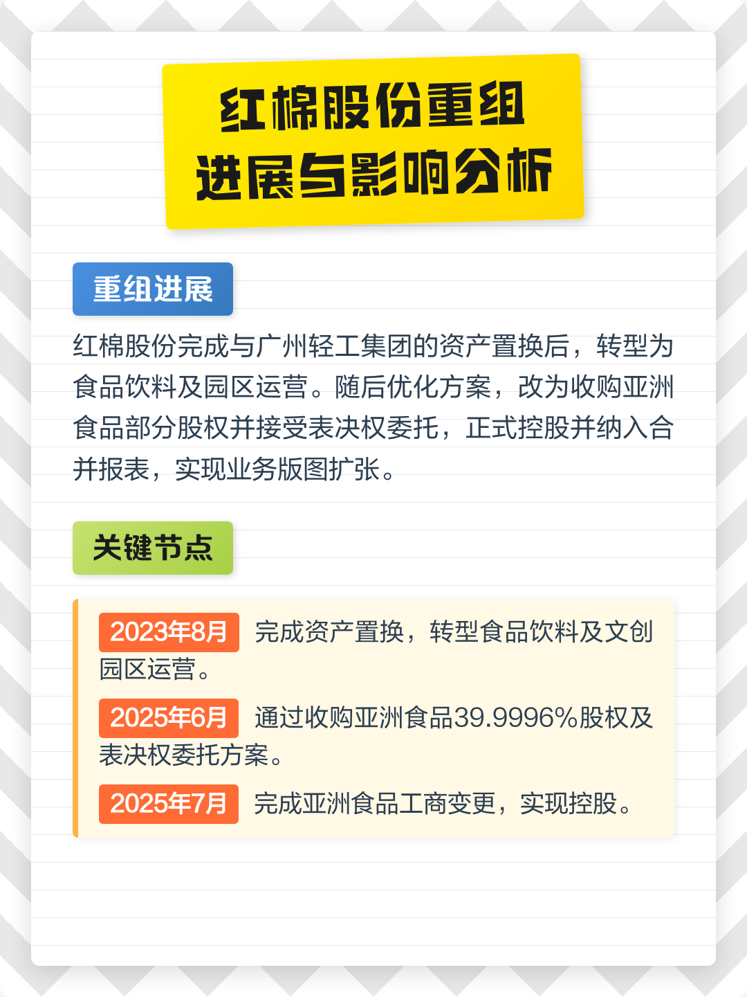噶尔县食品资产重组(食品资产重组案例)